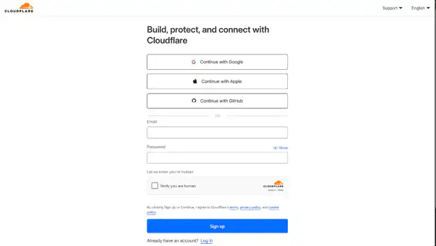 Step 1: Create Your Cloudflare Account - How to Set Up Cloudflare for Your Website: Step-by-Step Guide