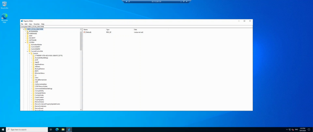 Step 2: Navigate to the RDP TCP Settings - How to Change the RDP Port on Windows Server 2016/2019/2022