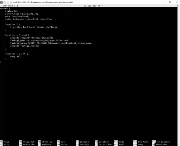 Step 9: Configure NGINX for WordPress - How to Install WordPress on a Web Development VPS Environment